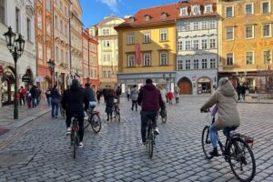 3-hour Complete Prague Bike Tour - Starting at Michalská 509/10 and how the ride is paced