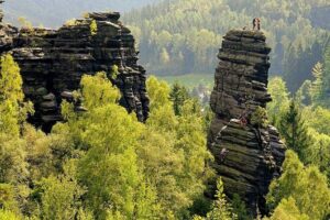 Bohemian & Saxon Switzerland From Prague-Travelers' Choice 2025 - Pravčická Gate and Sokoli hnizdo: the movie-arch hike