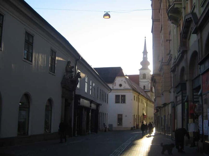 Brno: Historic Downtown Walking Tour - Vegetable Market and the underground corridors: beer, wine, and storage beneath your feet