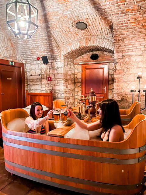 Caroline Bernard Beer Spa Prague with Beer & Massage Option - The take-home bottle and certificate: a souvenir that actually connects to the moment