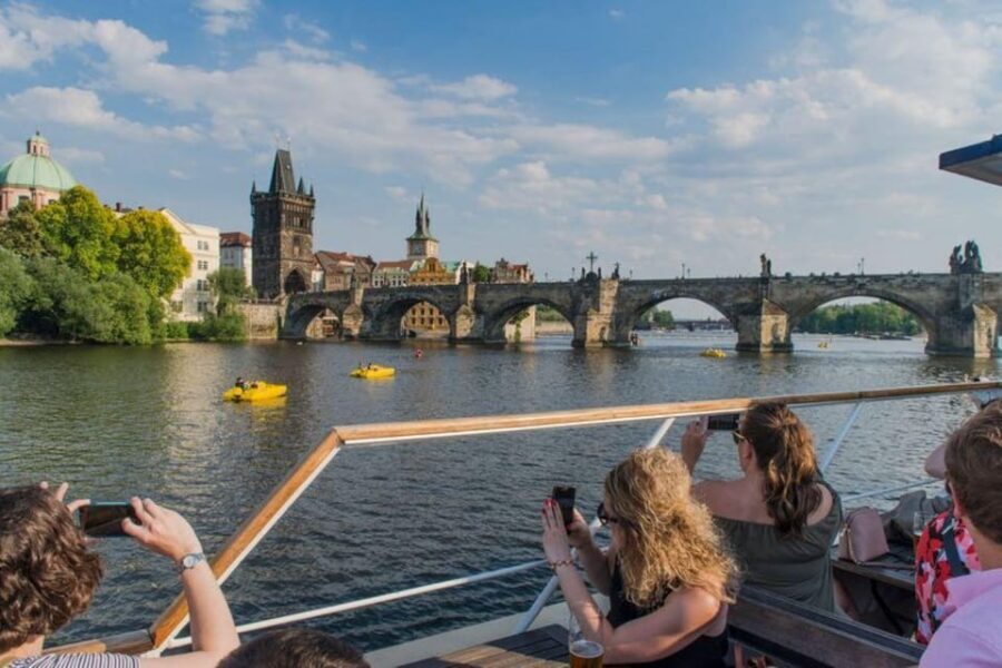 City Sightseeing Prague HOHO Bus, Castle Tour + River Cruise - Prague Castle grounds walking tour: the English-only part of the plan