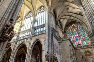 Complete Prague Castle Tour (Tickets to Interiors Included) - Stop 1: St. Vitus Cathedral and the Czech crown story