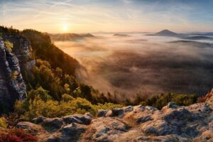 Dresden City Tour & Bastei Bridge from Prague - Saxon Switzerland National Park: The Elbe Canyon Views Are the Point