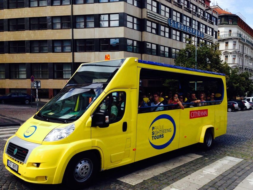 From Old Town: 2-Hour Prague Bus Tour with Top Sights - Where you meet: Náměstí Republiky and the yellow kiosk