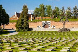 From Prague: Tour of Terezin Concentration Camp - Large Fortress: The Museum in an Old School and the Nazi Propaganda Layer