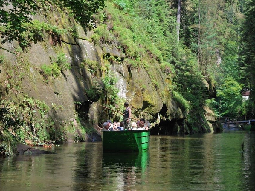 From Prague: Tour to Saxon and Bohemian Switzerland - Edmund’s and Wild Gorges: boat ride plus the toughest walk back