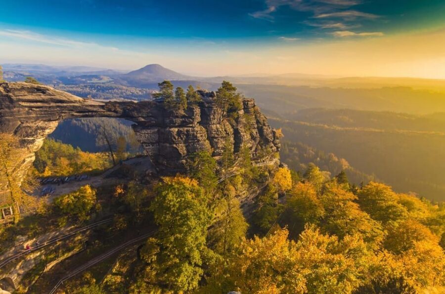 From Prague: Tour to Saxon and Bohemian Switzerland - Winter swap: Tisa Rocks instead of the summer gorges