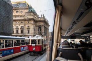 Full-Day Prague Tour with Prague Castle, Lunch and Vltava Cruise - The 1-Hour Coach Overview: National Theater, Wenceslas Square, and Getting Oriented
