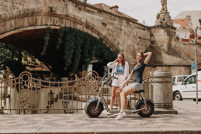 Guided sightseeing e-scooter tour of Prague: 2 hours - Hanavský Pavilion: Where Bridge Views Become Instant Photos