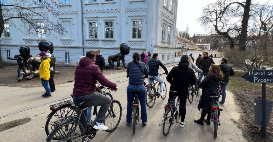 Hidden Prague Bike Tour - Nusle Bridge: the simple crossing with a darker side
