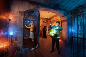 Magic School: Episode II Escape Game in Prague - Stop at Questerland: finding it and settling in quickly