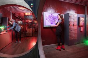 Moriarty's Phantom Trap Escape Game in Prague - Finding Questerland at Mánesova 1613/54 without stress