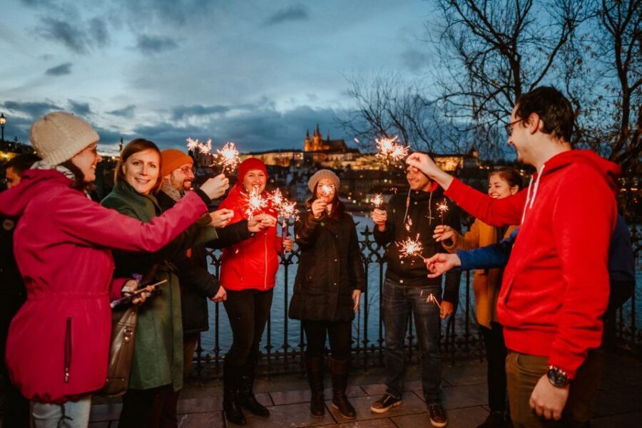 Prague: 2-3h Magical Christmas Markets Tour with Inclusions - Old Town walking: stories, traditions, and the Czech way of irony