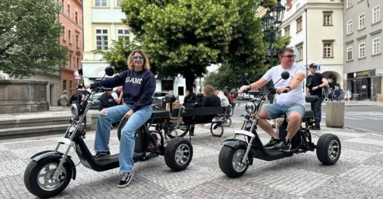 Prague: 2 hours FUN TRIKE tour in Prague with guide - The test drive is not optional, and that’s the point