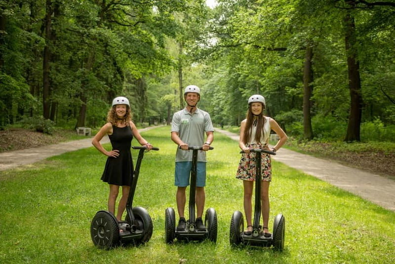 Prague: 4 Hours Grand City Tour by Segway & E-Scooter - Ladronka Park Segway trails: the “learn the machine” payoff