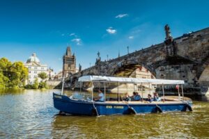 Prague: 45-Minute Sightseeing Cruise to Devil's Channel - Panoramas on the Vltava: Prague Castle and Charles Bridge from river level