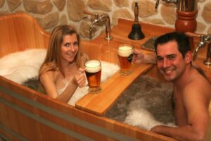 Prague: Bernard Beer Spa with Beer and Massage Option - Entering the Hotel: Finding the Beer Spa Reception and Getting Set Up