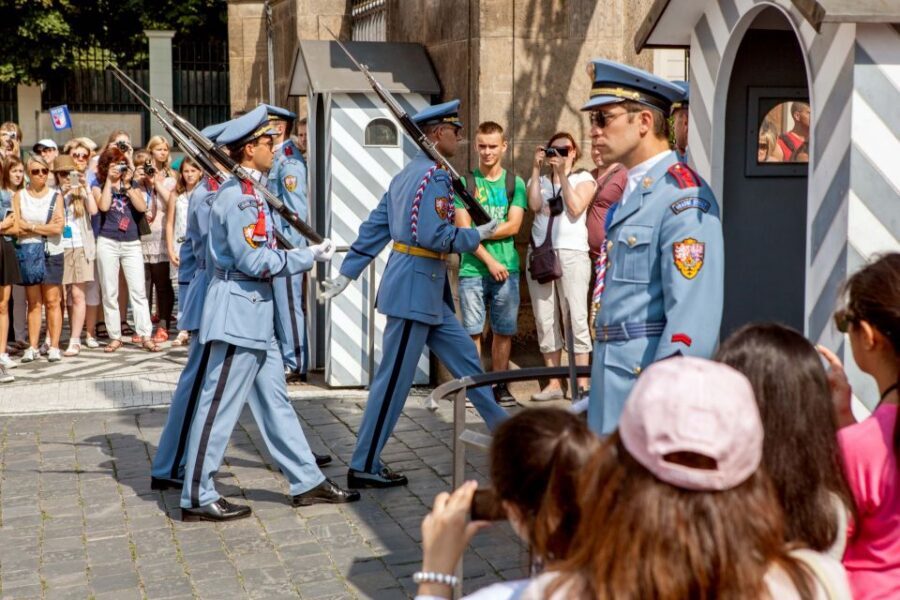 Prague City 3-Hour Tour with Changing of the Guard - The Estates Theater opener and the Old Town to New Town sweep