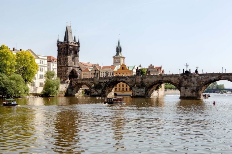 Prague Cruise: 1-Hour on the River Vltava - What you’ll see: Charles Bridge, Prague Castle, and Letná Metronome