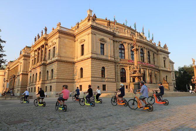 Prague: electric scooter & E-bike guided tour - Prague Castle area: what you see depends on tour length