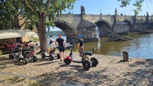 Prague: Electric Trike Viewpoints Tour - Meeting by the Embassy of Japan and gearing up
