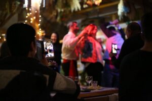 Prague: Evening Folklore Garden Party with Traditional Menu - The bus ride and what it does for your night