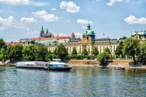 Prague: Evening Vltava River Eco Cruise with Prosecco - Meeting at Pier 4: QR scan, what’s allowed, and what to bring