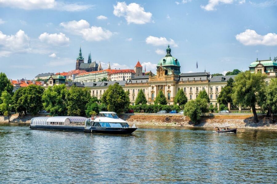 Prague: Evening Vltava River Eco Cruise with Prosecco - Meeting at Pier 4: QR scan, what’s allowed, and what to bring