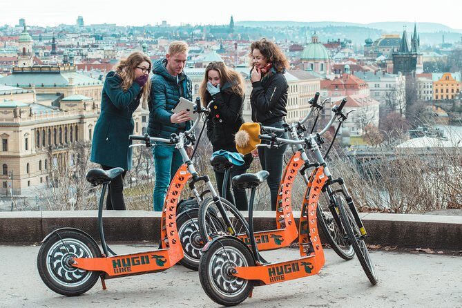 Prague Fat Tire or Regular Scooter City Tour - Gear and riding rules (helmet, weight limit, rain cover)