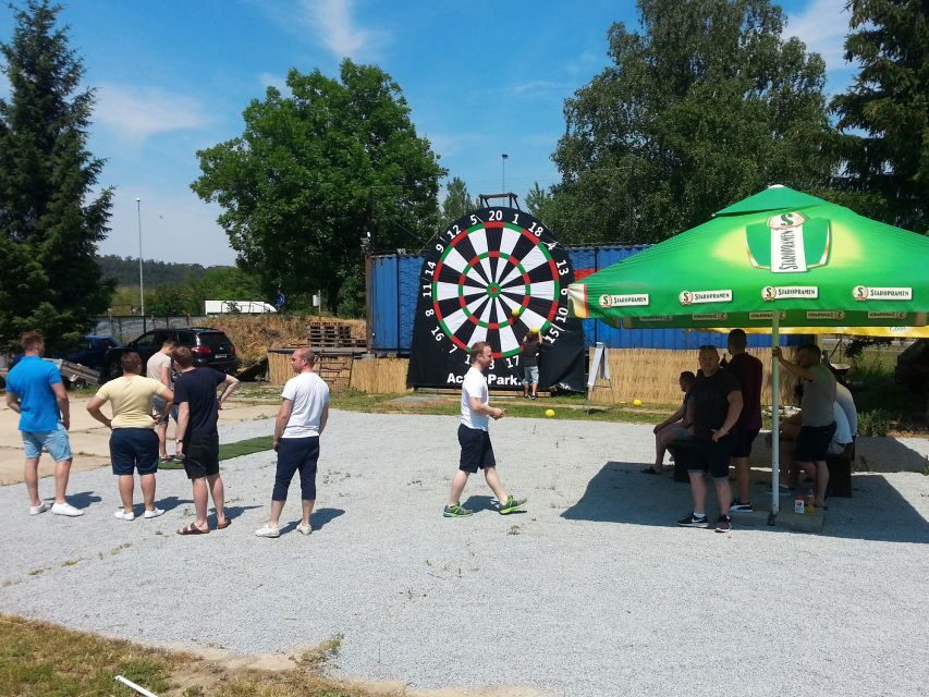 Prague : Giant Foot Darts and Giant Beer Pong Game - Timing and Transport: How the 3-Hour Schedule Actually Works