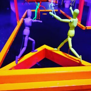 Prague: Glow Golf Mini Golf Game by UV Light - Where You Go: Michalská 432/12 and the Downtown Timing Sweet Spot