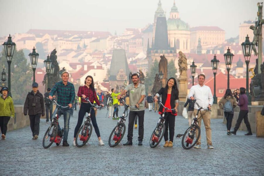 Prague Highlights: Segway & E-Scooter Tour with Taxi Pick-Up - Strahov Stadium and the Segway Thrill Through Hidden Streets