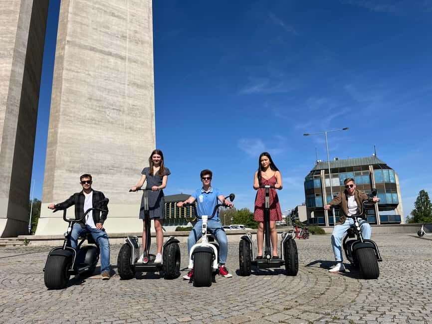 Prague Highlights: Segway & E-Scooter Tour with Taxi Pick-Up - Letná Park to Prague Castle: Your Electric-Glide Warmup