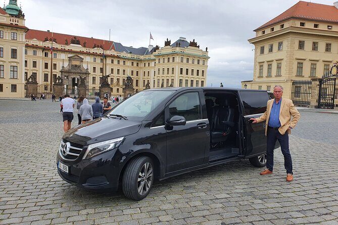 Prague In One Day Private Tour - The 15th-Century Gate and the New Town Drive-By Moments