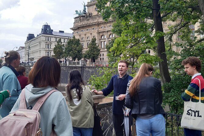 Prague Literary & Historical Tours - Comprehensive Route - The Heroes of the Heydrich Terror memorial stop, plus the Sts. Cyril and Methodius break