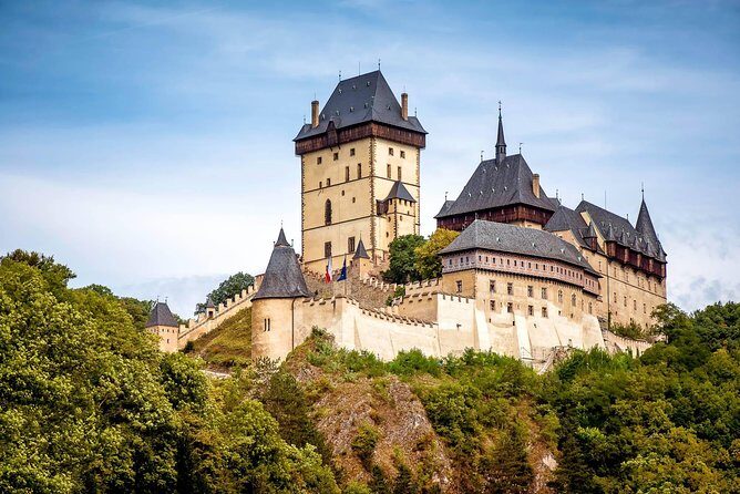 Prague-Munich One-Way Sightseeing Day Tour - Karlštejn Castle: Gothic Views and the Karlštejn Town Walk