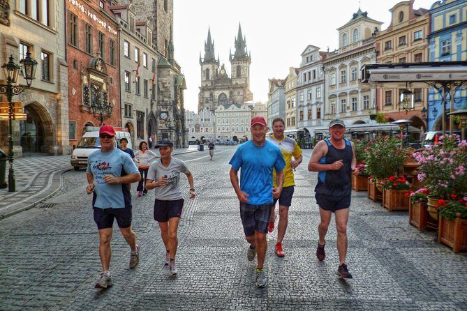 Prague Running Tour: City Highlights And Hidden Places - Hotel pickup and the Václavské náměstí meeting point
