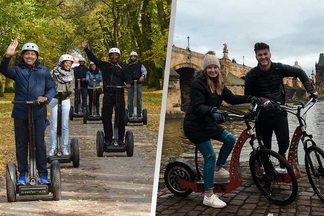 Prague Segway & E-Scooter Grand City Tour - Strahov Cloister Area and Petrin Views for the “How Did This Fit Here?” Feeling