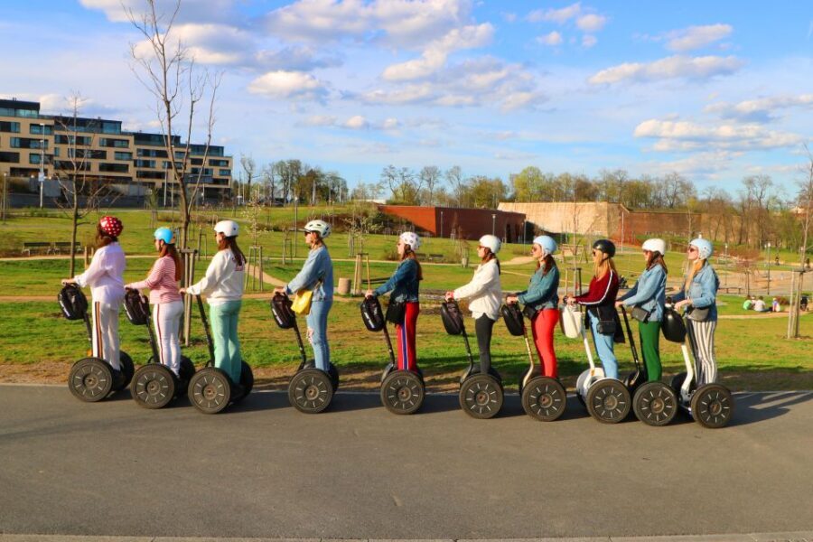 Prague: Segway Sightseeing Live-Guided Tour - Meeting Next to the Embassy of Japan, Then Shuttling Out to the Start