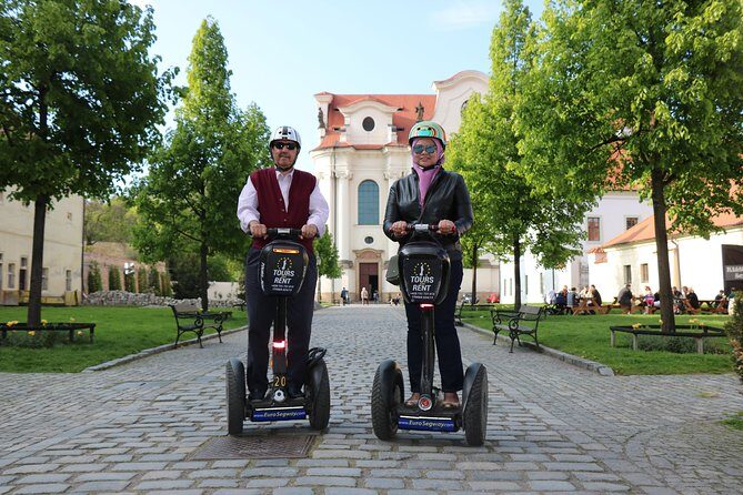 Prague Segway Tour - 3-hour Double Monastery & Brewery Tour - Meeting at Maltezske Square and getting set up (without stress)