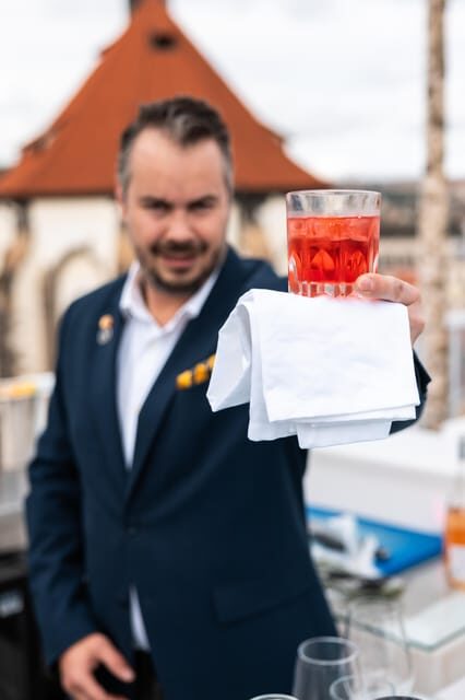 Prague: Sky Bar Aperitivo Menu with Drink & Panoramic Views - The aperitivo menus: what you actually get to eat