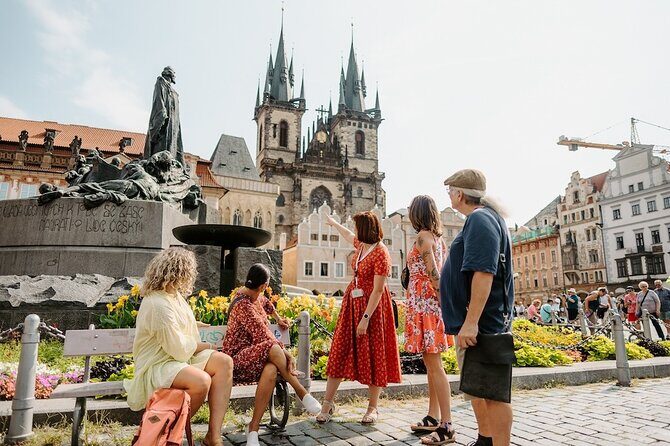 Private Prague City Highlights Tour with a Stop at a Czech Cafe - Hotel pickup and the Municipal House: start with the big story